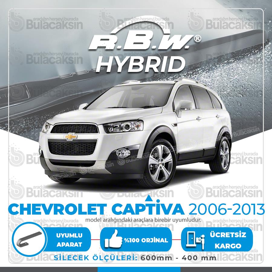 Rbw Hybri̇d Chevrolet Captiva 2006 - 2013 Ön Silecek Takımı - Hibrit