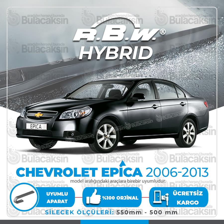Rbw Hybri̇d Chevrolet Epica 2006 - 2013 Ön Silecek Takımı - Hibrit