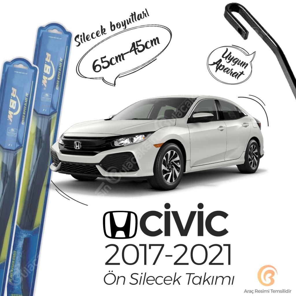 Rbw Hybri̇d Honda Civic Fc5 2017 - 2021 Ön Silecek Takımı - Hibrit