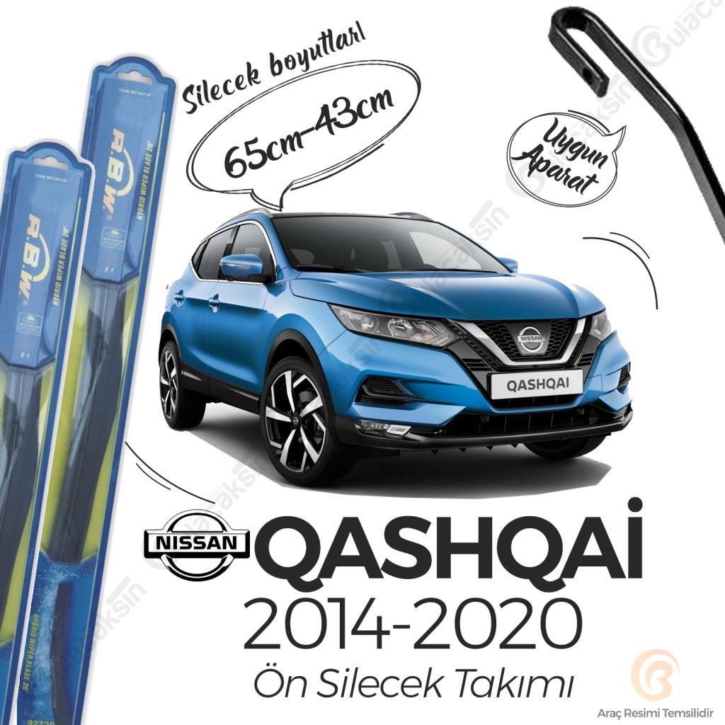 Rbw Hybri̇d Nissan Qashqai 2014 - 2020 Ön Silecek Takımı - Hibrit