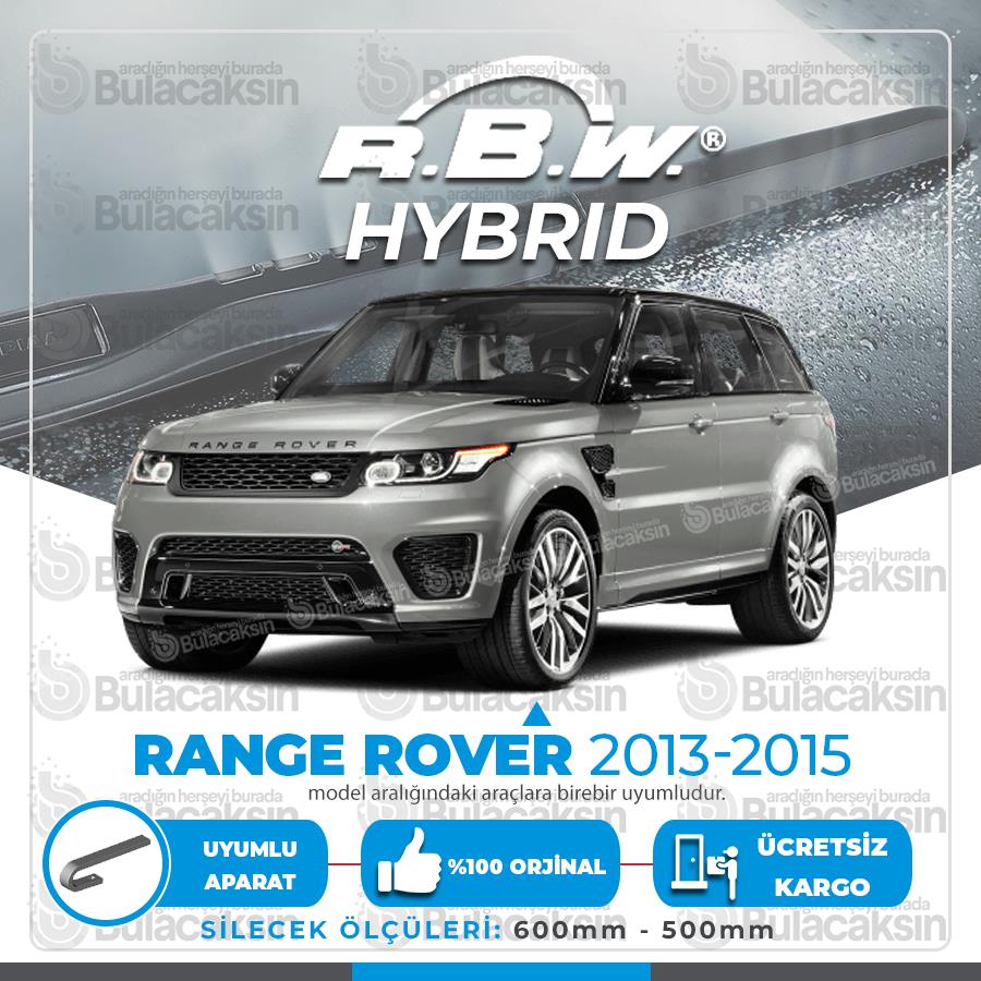 Rbw Hybri̇d Range Rover 2013-2015 Ön Silecek Takımı - Hibrit