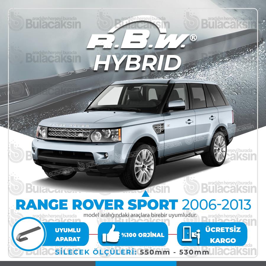 Rbw Hybri̇d Range Rover Sport 2006-2013 Ön Silecek Takımı - Hibrit