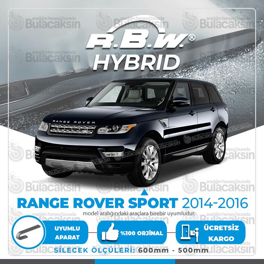 Rbw Hybri̇d Range Rover Sport 2014-2016 Ön Silecek Takımı - Hibrit