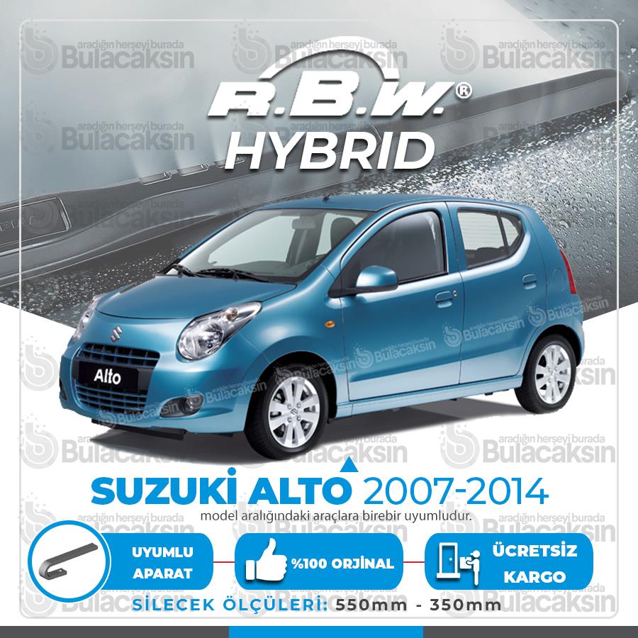 Rbw Hybri̇d Suzuki Alto 2007 - 2014 Ön Silecek Takımı - Hibrit
