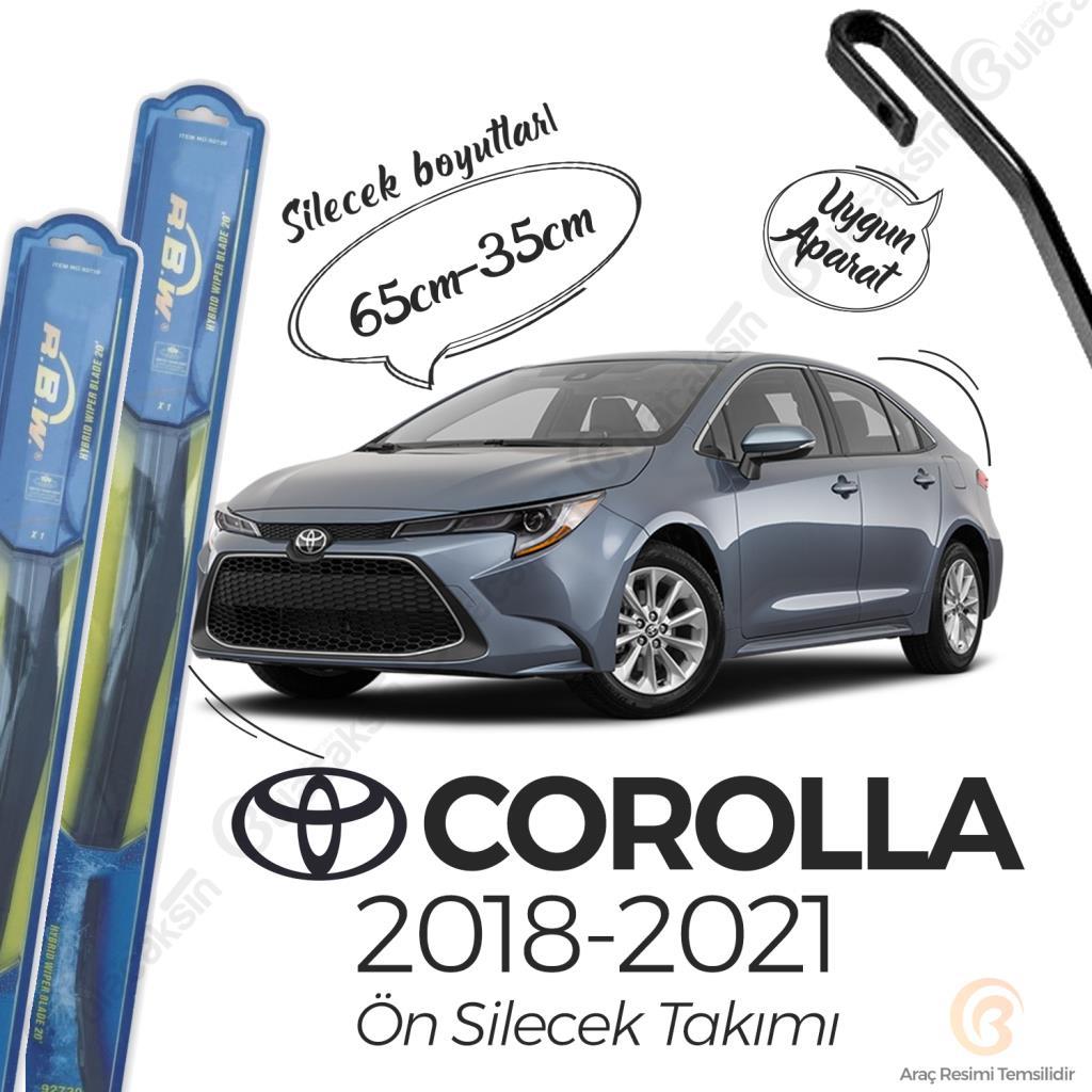 Rbw Hybri̇d Toyota Corolla 2018 - 2021 Ön Silecek Takımı - Hibrit