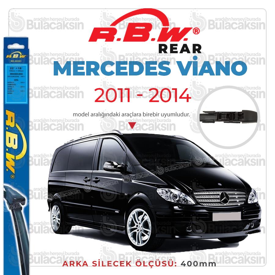Rbw Mercedes Viano 2011 - 2014 Arka Silecek