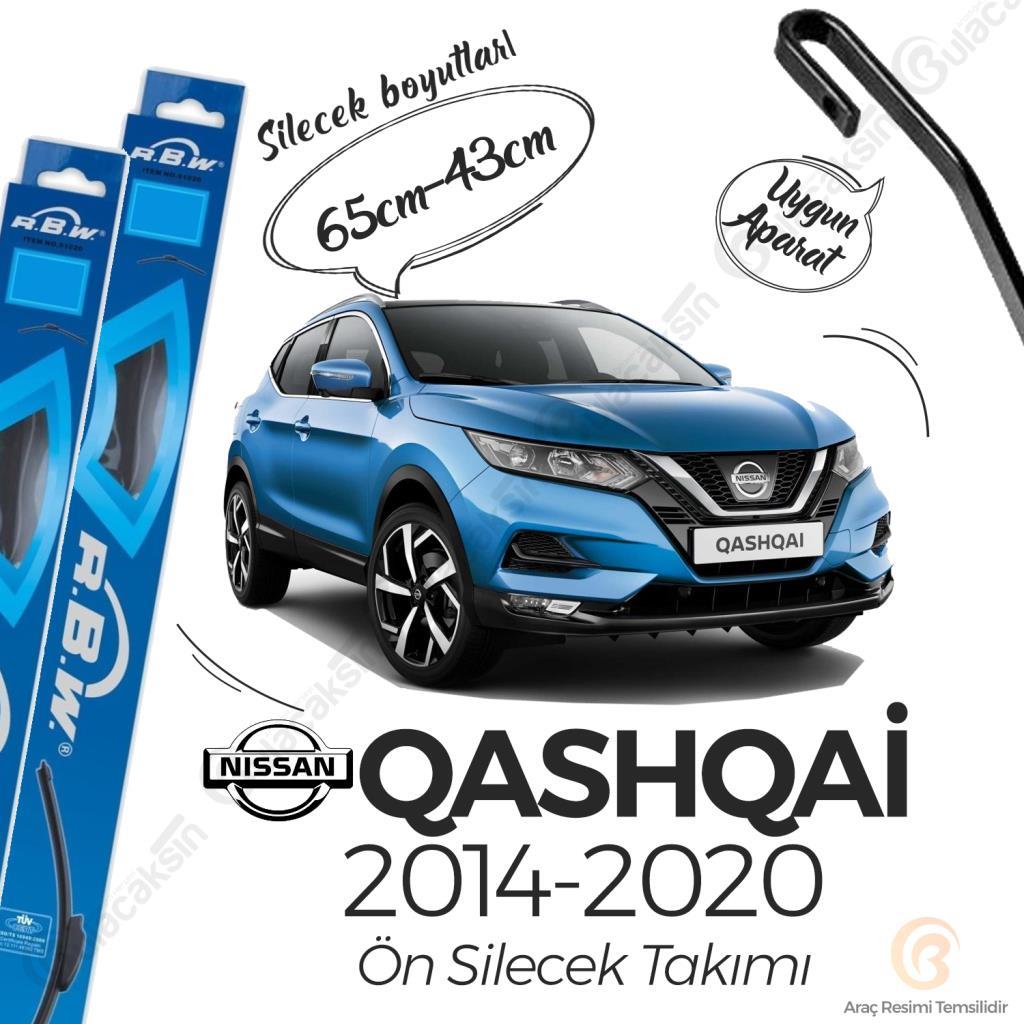 Rbw Nissan Qashqai 2014 - 2020 Ön Muz Silecek Takımı