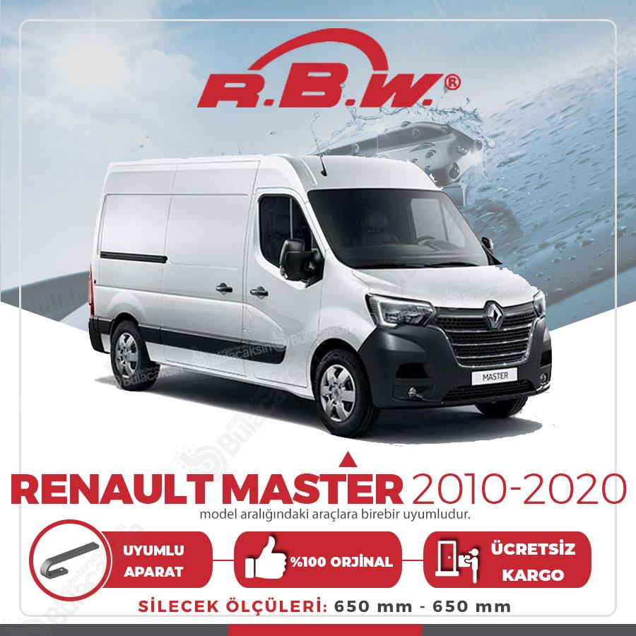 Rbw Renault Master 2010 - 2020 Ön Muz Silecek Takımı