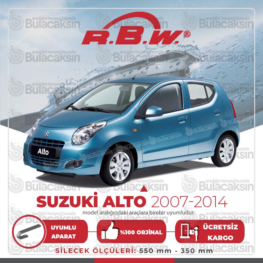 Rbw Suzuki Alto 2007 - 2014 Ön Muz Silecek Takımı