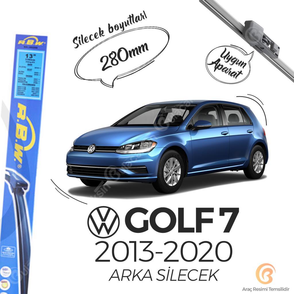 Rbw Volkswagen Golf 7 2013 - 2020 Arka Silecek