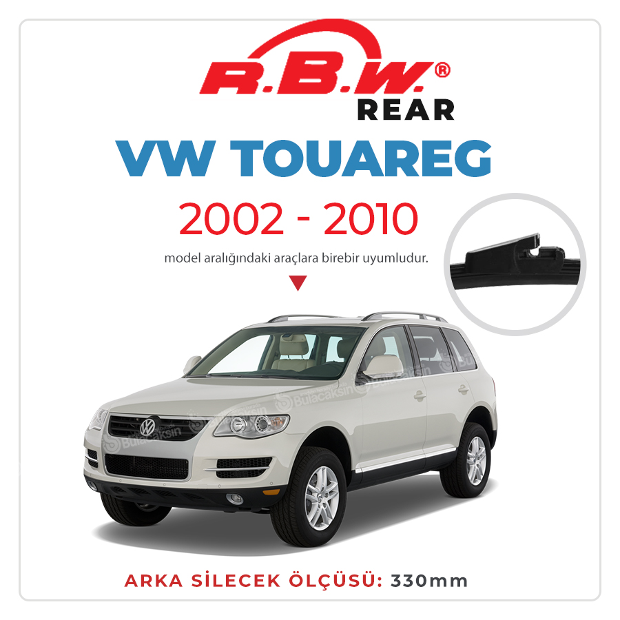 Rbw Volkswagen Touareg 2002 - 2010  Arka Silecek
