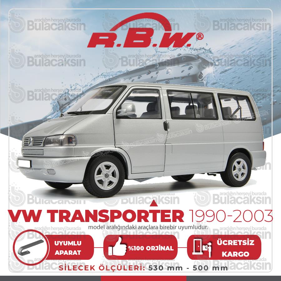 Rbw Volkswagen Transporter T4 1990 - 2003 Ön Muz Silecek Takımı