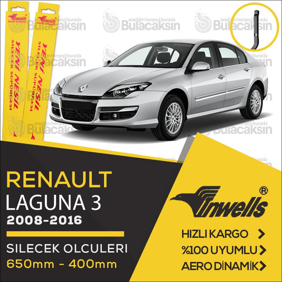 Renault Laguna 3 Muz Silecek Takımı (2009-2016) İnwells