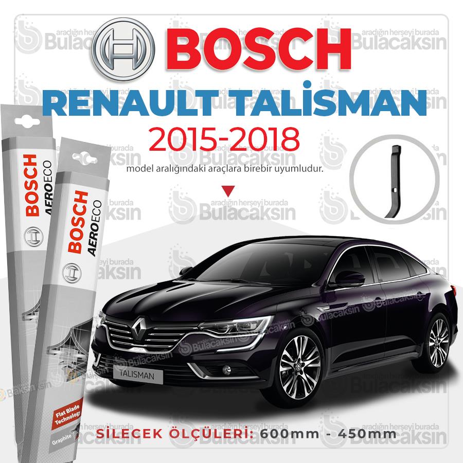 Renault Talisman Muz Silecek Takımı (2015-2018) Bosch Aeroeco
