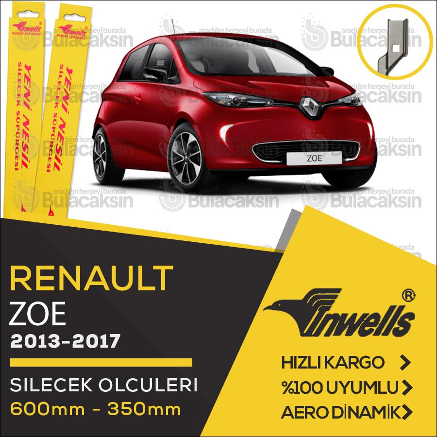 Renault Zoe Muz Silecek Takımı (2013-2017) İnwells