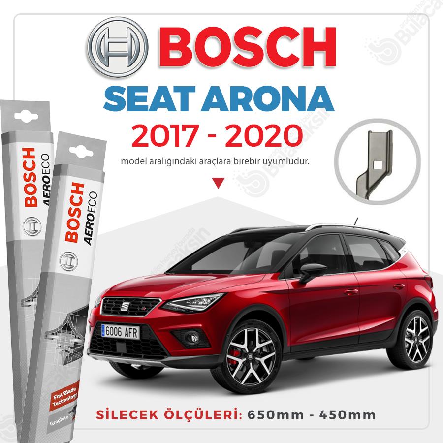 Seat Arona Muz Silecek Takımı (2017-2020) Bosch Aeroeco