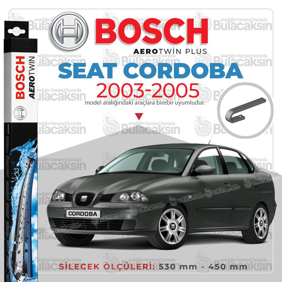 Seat Cordoba Muz Silecek Takımı (2003-2005) Bosch Aerotwin