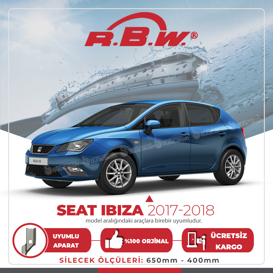 Seat Ibiza Muz Silecek Takımı (2017-2018) Rbw