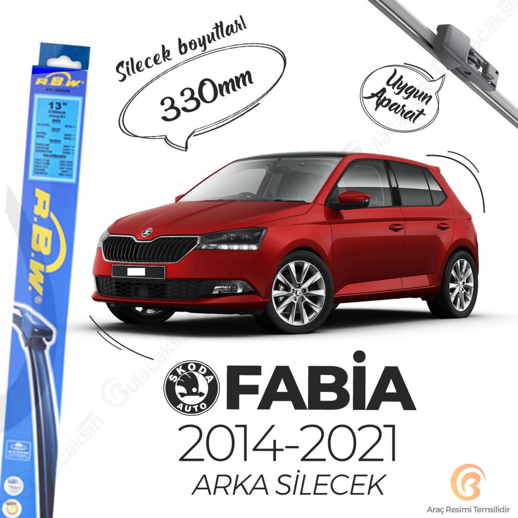 Skoda Fabia Arka Silecek (2014-2021) Rbw