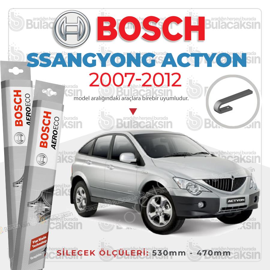 Ssangyong Actyon Muz Silecek Takımı (2007-2012) Bosch Aeroeco