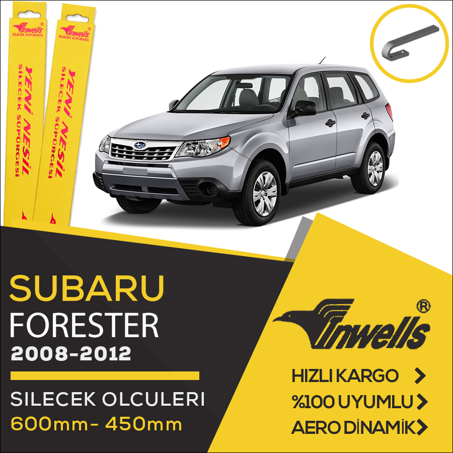 Subaru Forester Muz Silecek Takımı (2008-2012) İnwells
