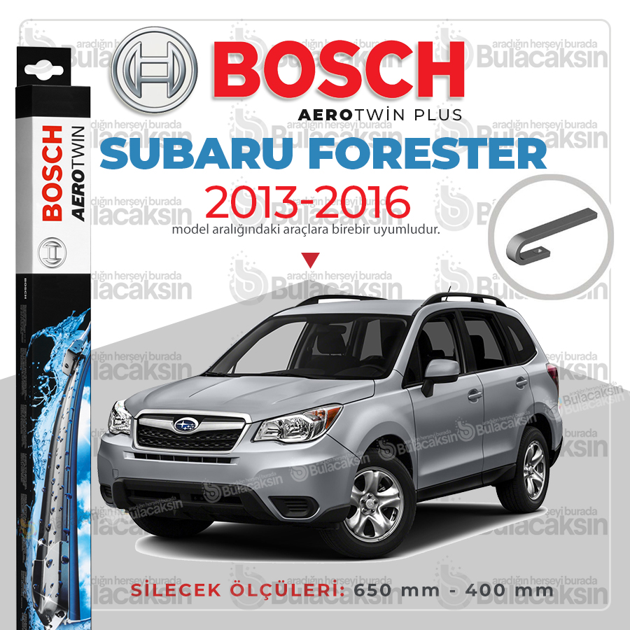 Subaru Forester Muz Silecek Takımı (2013-2016) Bosch Aerotwin