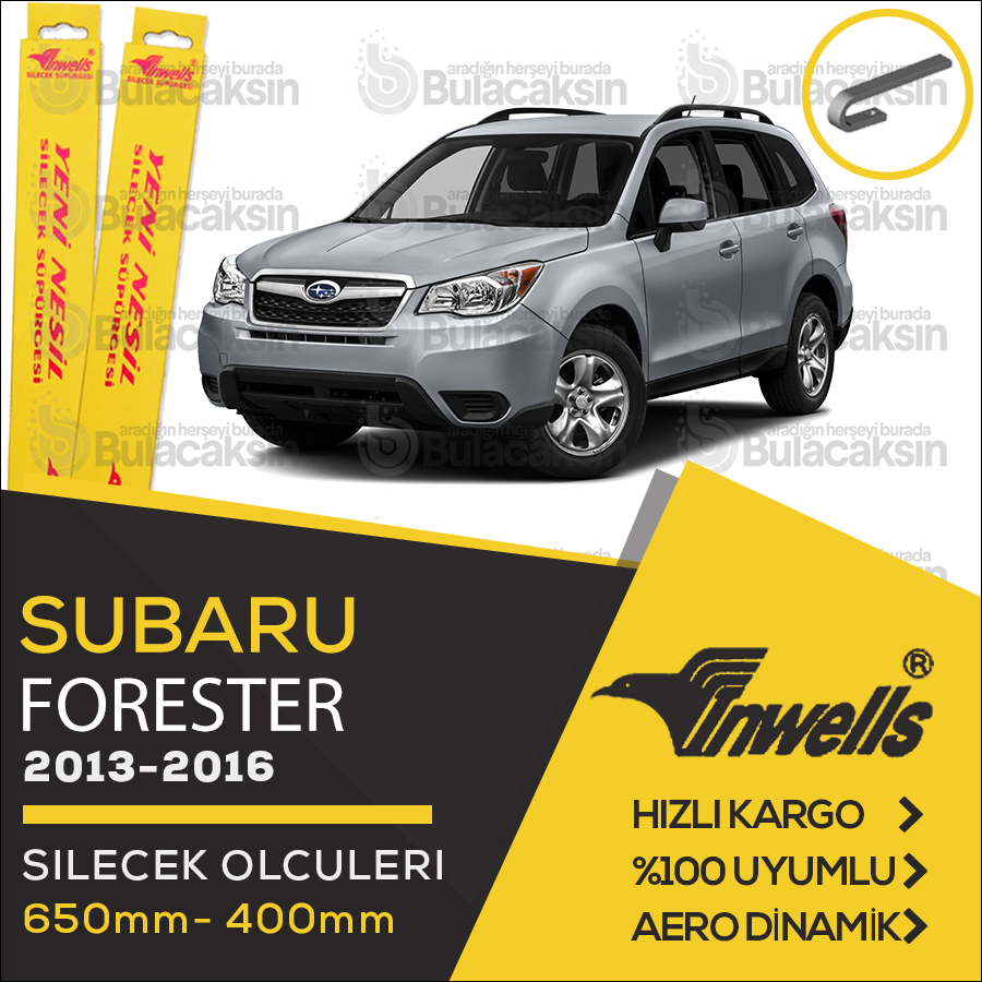 Subaru Forester Muz Silecek Takımı (2013-2016) İnwells