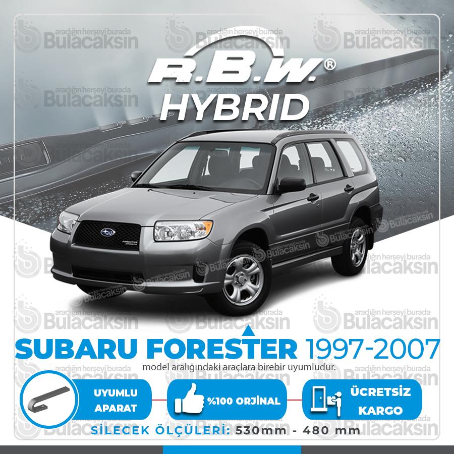 Subaru Forester Ön Silecek Takımı (1997-2007) Rbw Hibrit