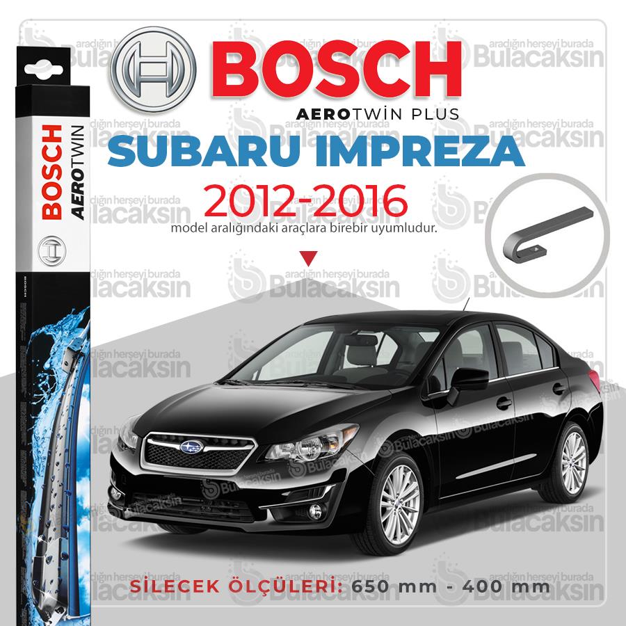 Subaru İmpreza Muz Silecek Takımı (2012-2016) Bosch Aerotwin