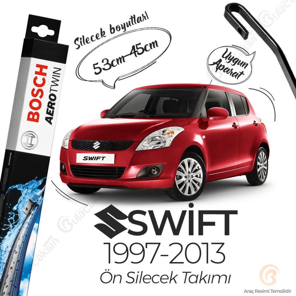 Suzuki Swift Muz Silecek Takımı (1997-2013) Bosch Aerotwin