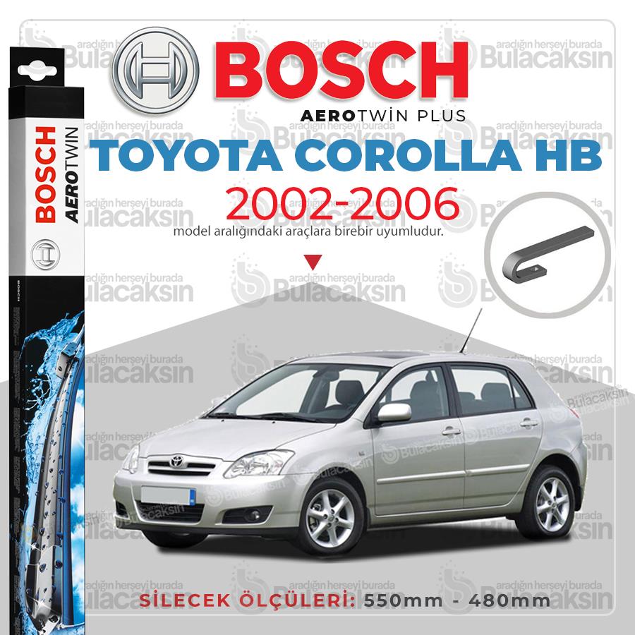 Toyota Corolla Hb Muz Silecek Takımı (2002-2006) Bosch Aerotwin