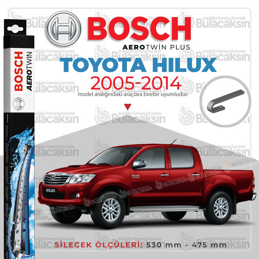 Toyota Hilux Muz Silecek Takımı (2005-2012) Bosch Aerotwin