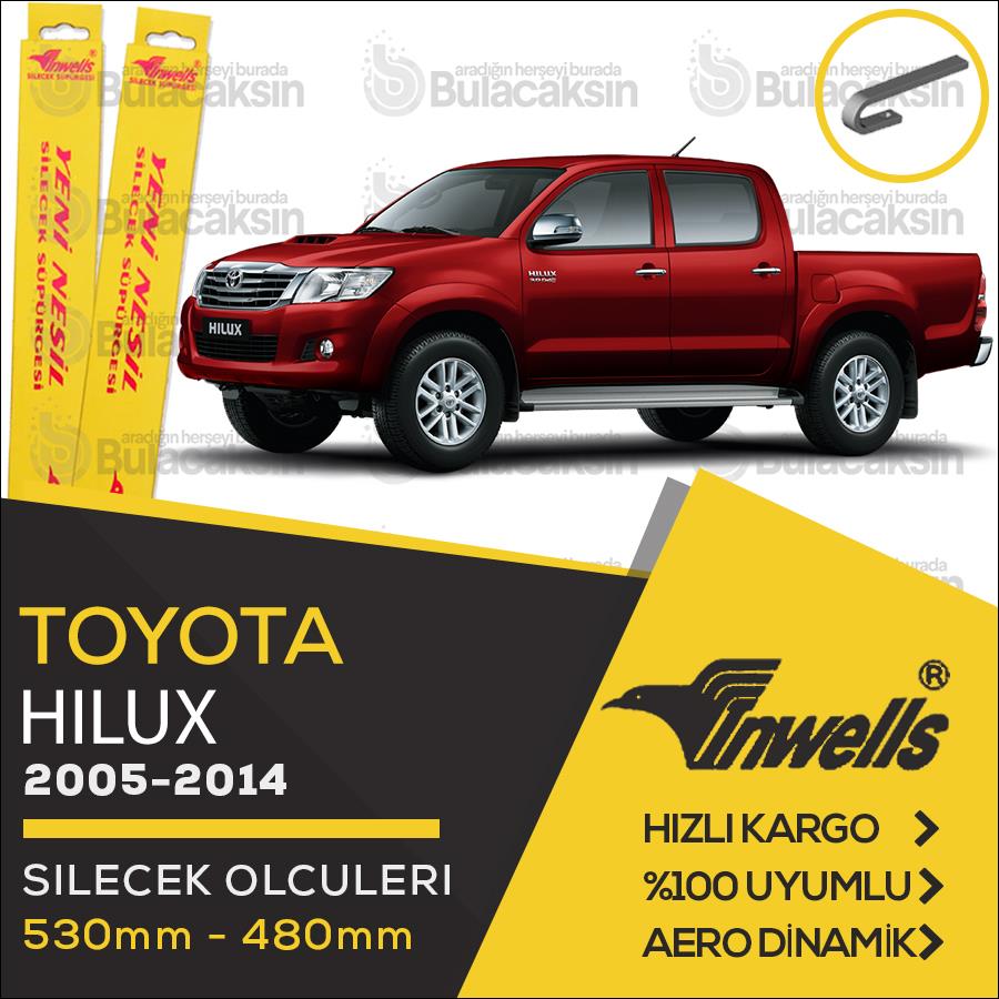 Toyota Hilux Muz Silecek Takımı (2005-2012) İnwells