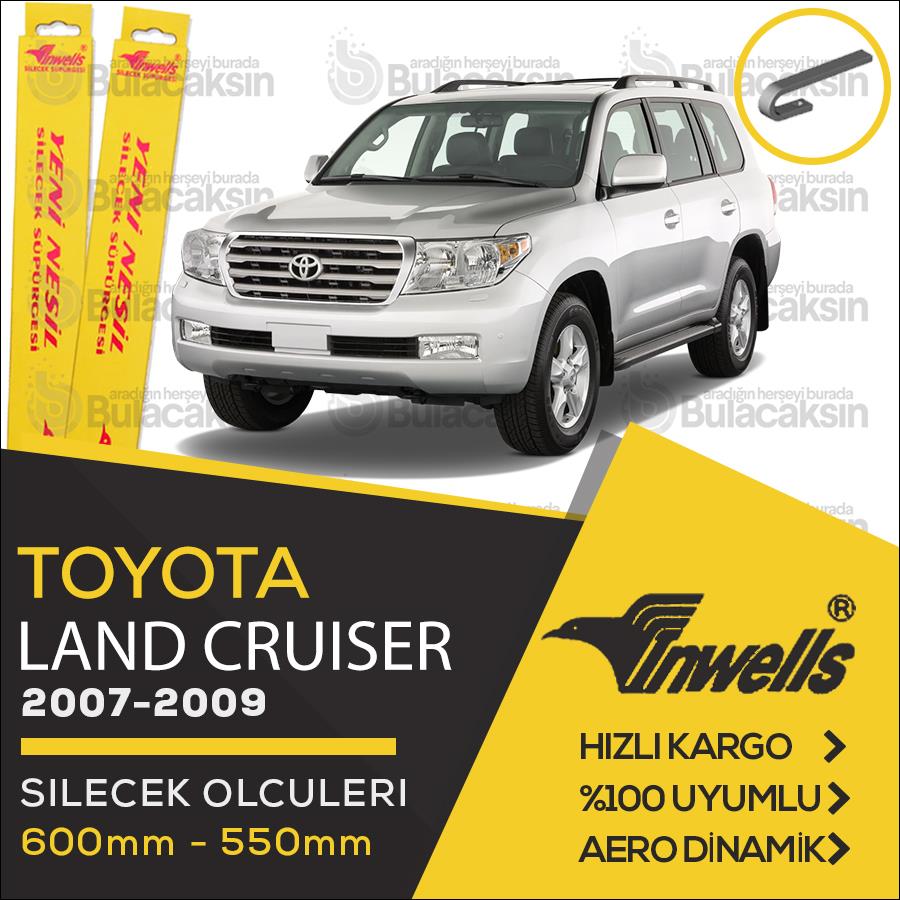 Toyota Land Cruiser Muz Silecek Takımı (2007-2009) İnwells