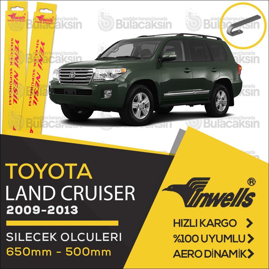 Toyota Land Cruiser Muz Silecek Takımı (2009-2013) İnwells