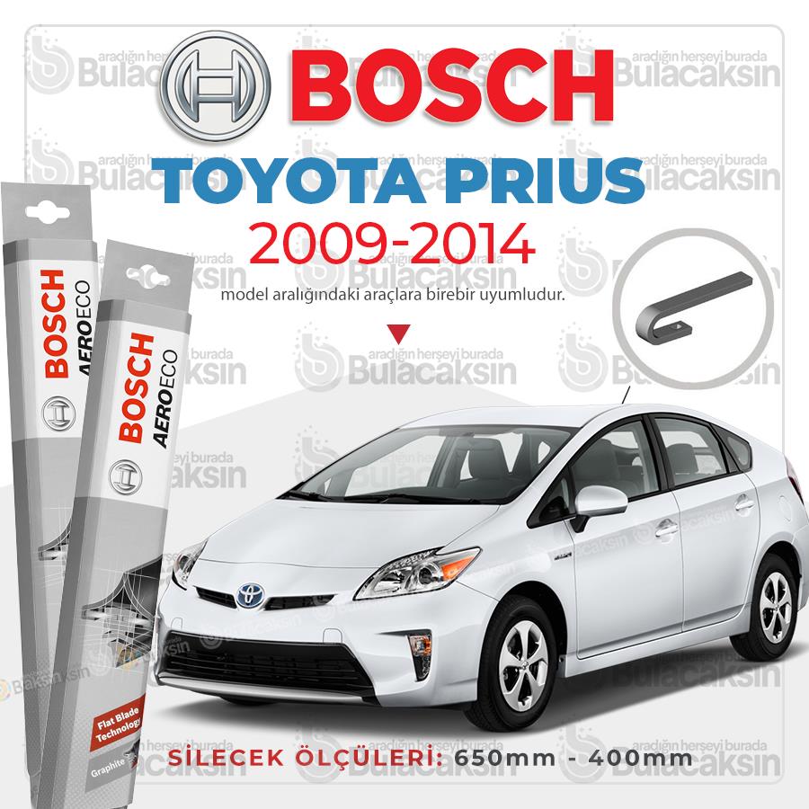 Toyota Prius Muz Silecek Takımı (2009-2014) Bosch Aeroeco