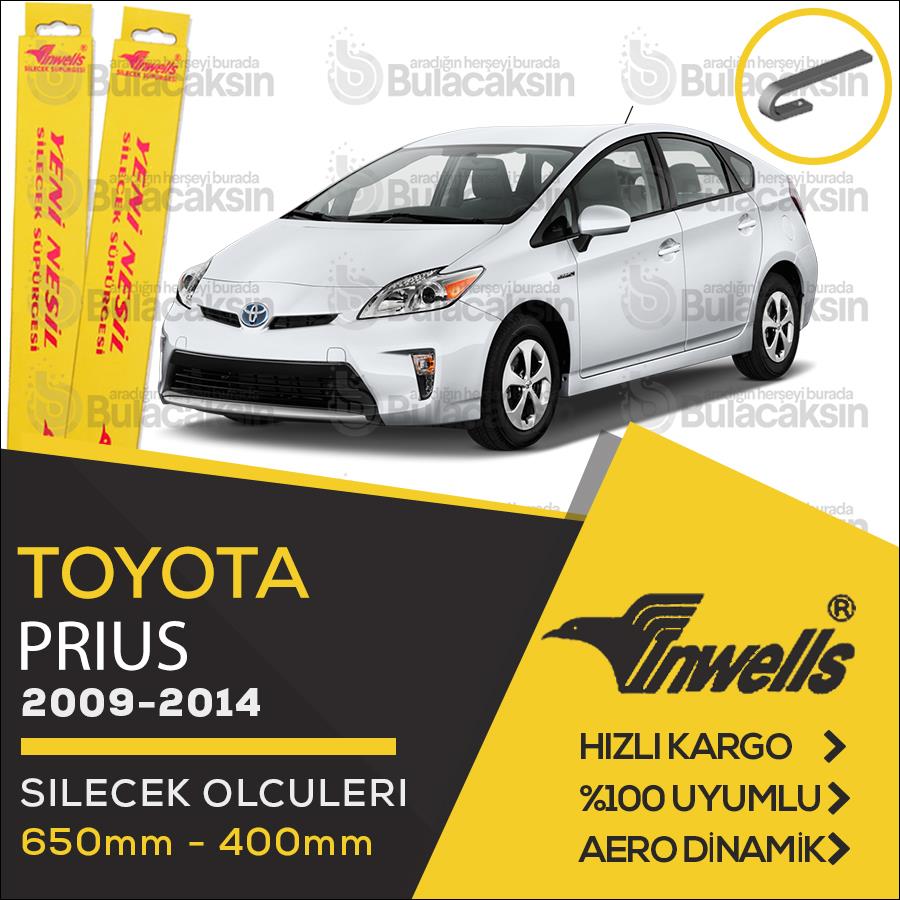 Toyota Prius Muz Silecek Takımı (2009-2014) İnwells