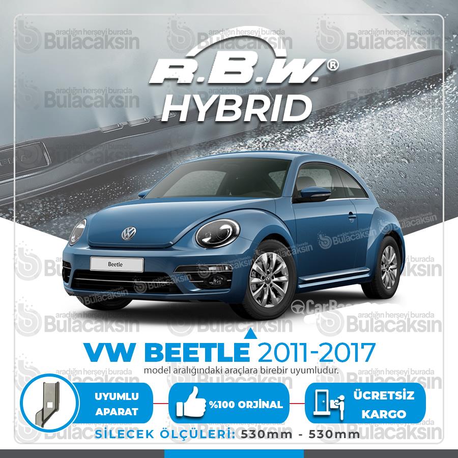 Volkswagen Beetle Ön Silecek Takımı (2011-2017) Rbw Hibrit