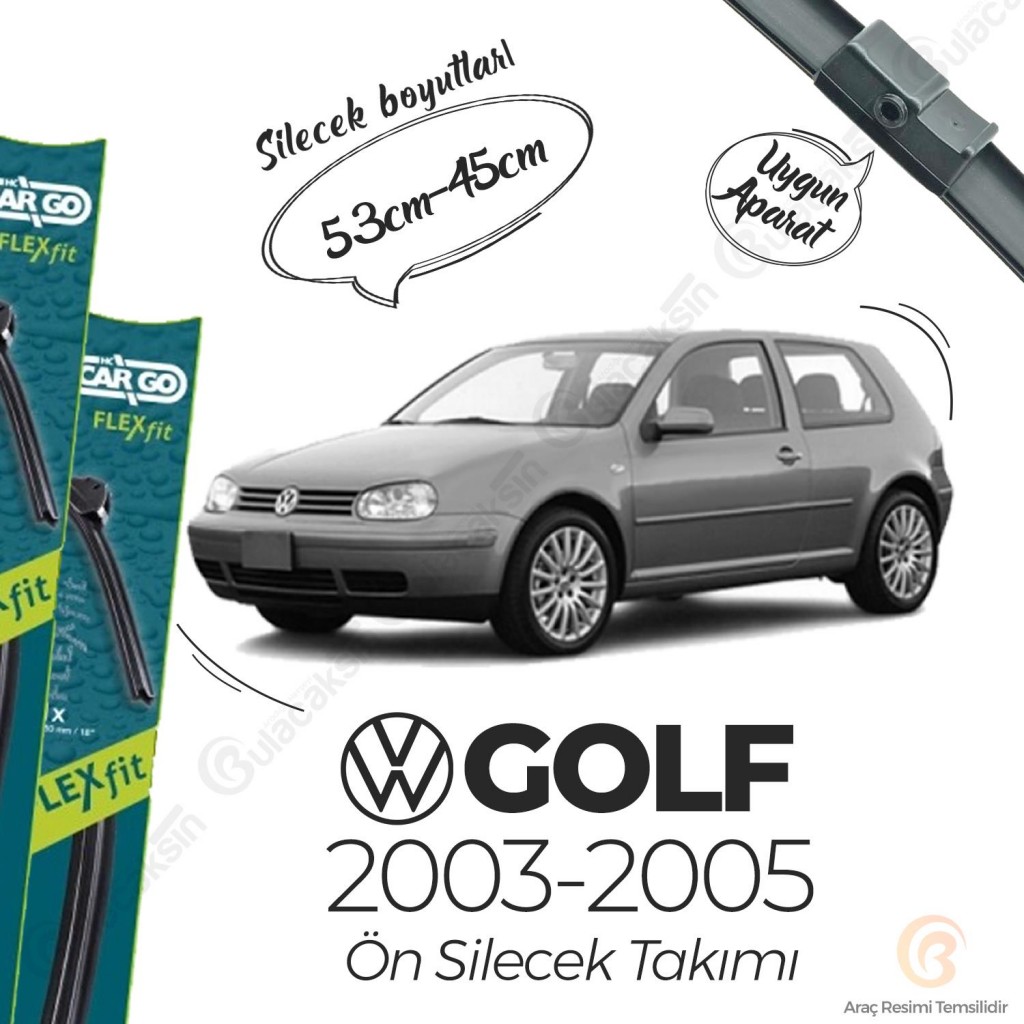 Volkswagen Golf 4 Muz Silecek Takımı (2003-2005) Hc Cargo