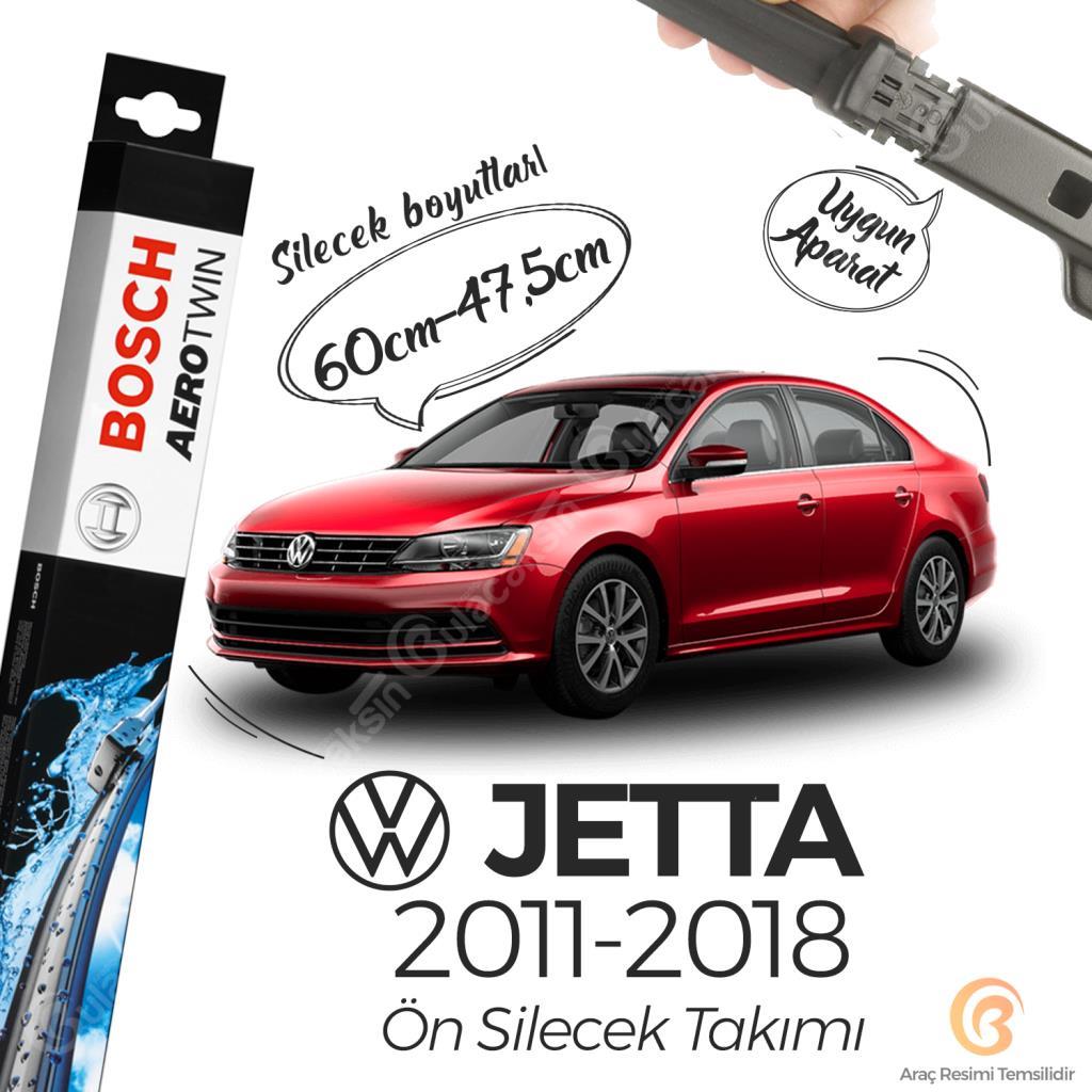 Volkswagen Jetta 4 Muz Silecek Takımı (2011-2018) Bosch Aerotwin
