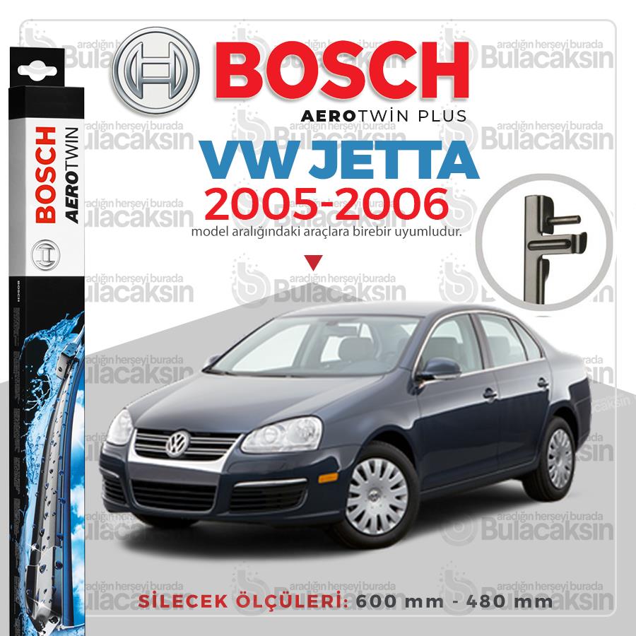 Volkswagen Jetta Muz Silecek Takımı (2005-2006) Bosch Aerotwin