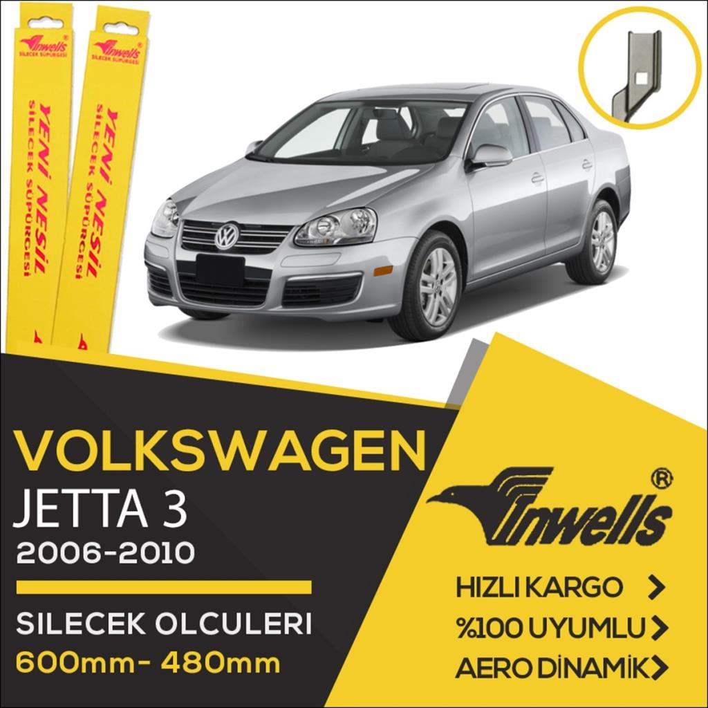 Volkswagen Jetta Muz Silecek Takımı (2006-2010) İnwells