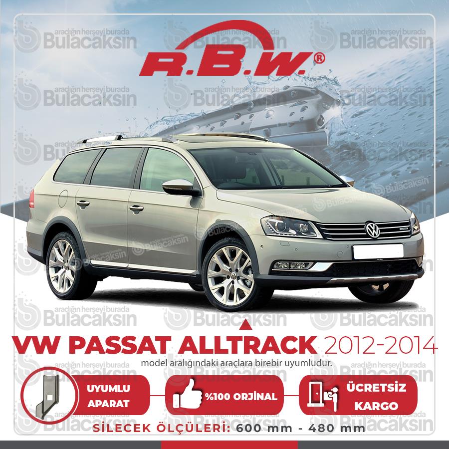 Volkswagen Passat Variant Muz Silecek Takımı (2011-2014) Rbw