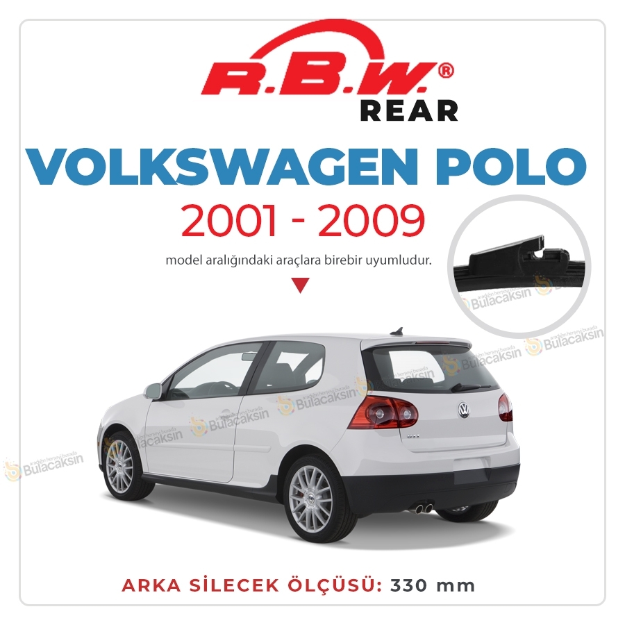 Volkswagen Polo Arka Silecek (2001-2005) Rbw