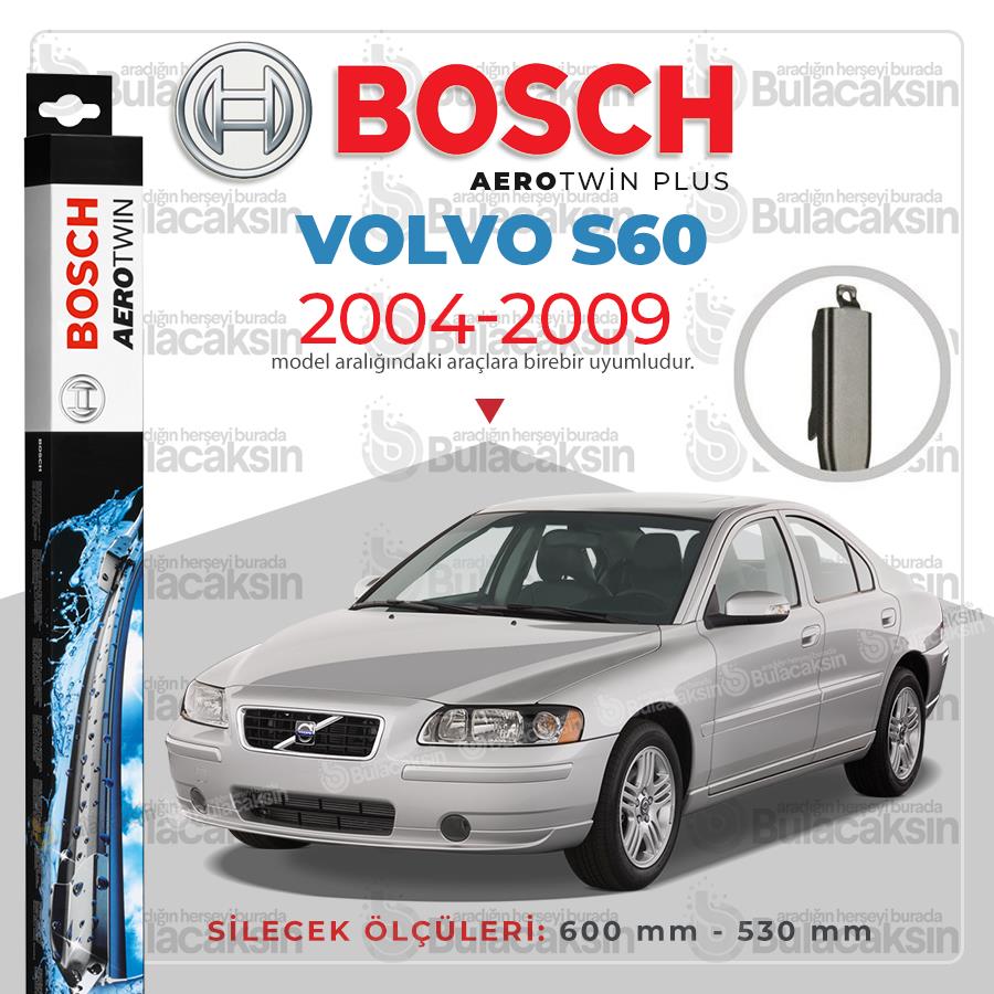 Volvo S60 Muz Silecek Takımı (2004-2009) Bosch Aerotwin