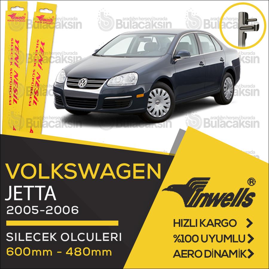 Volkswagen Jetta Muz Silecek Takımı (2005-2006) İnwells