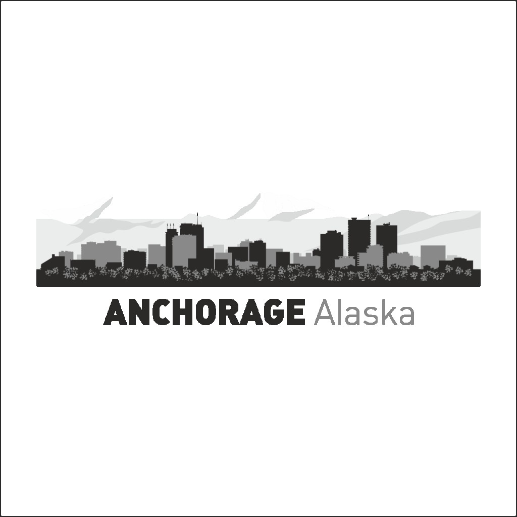 Anchorage Alaska Folyo Sti̇cker
