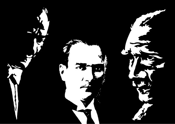 Atatürk Resi̇m Modelleri̇ Folyo Sti̇cker