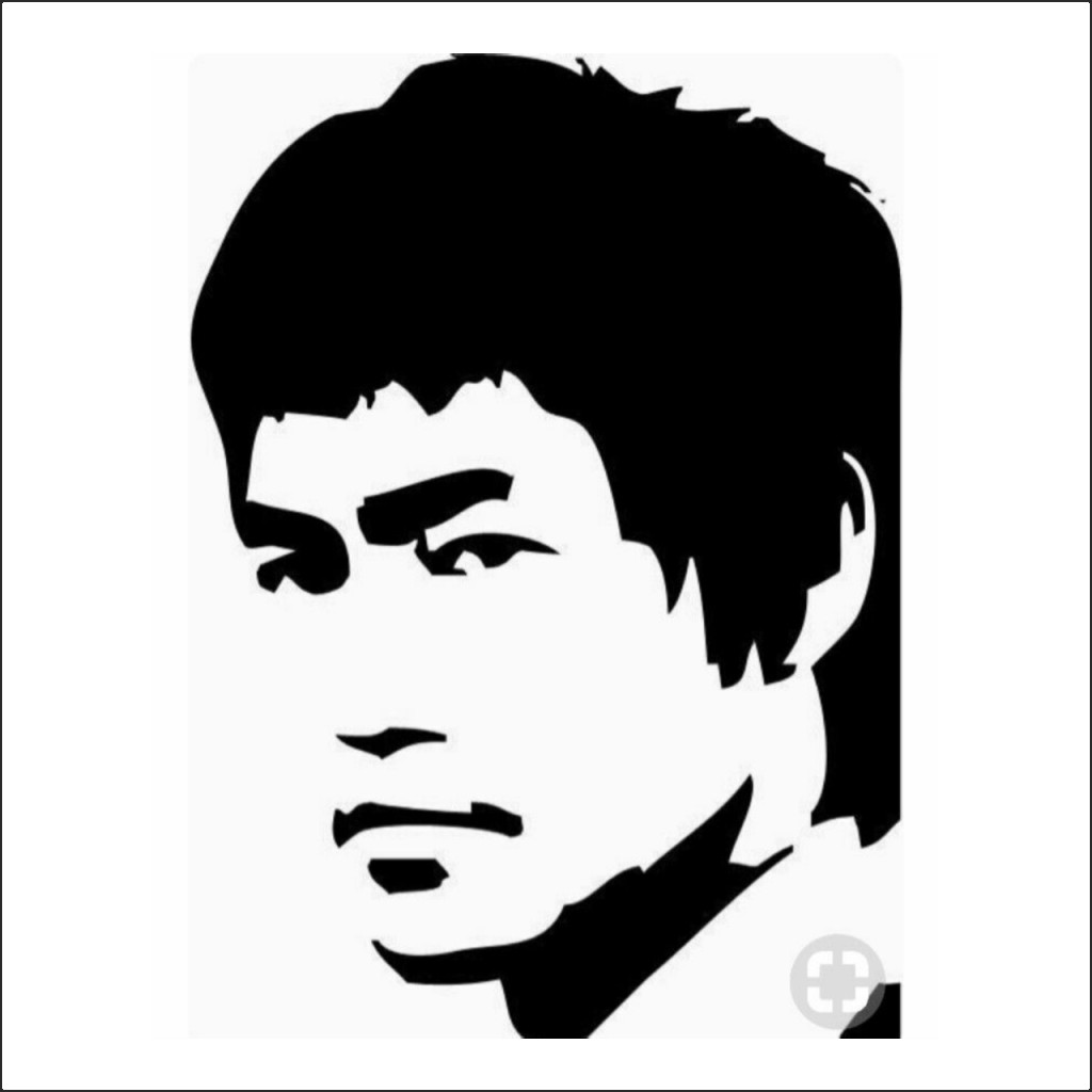 Bruce Lee Folyo Sti̇cker