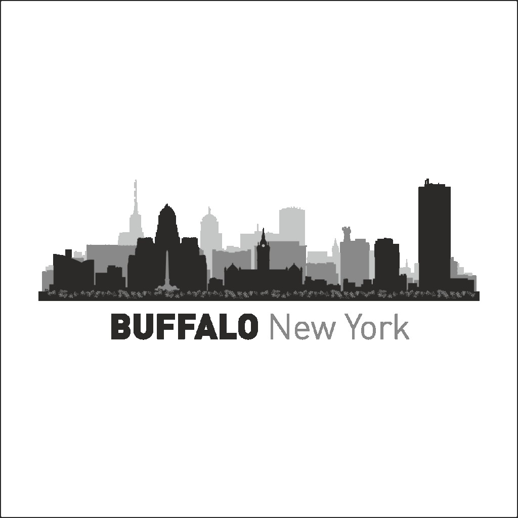 Buffalo New York Folyo Sti̇cker